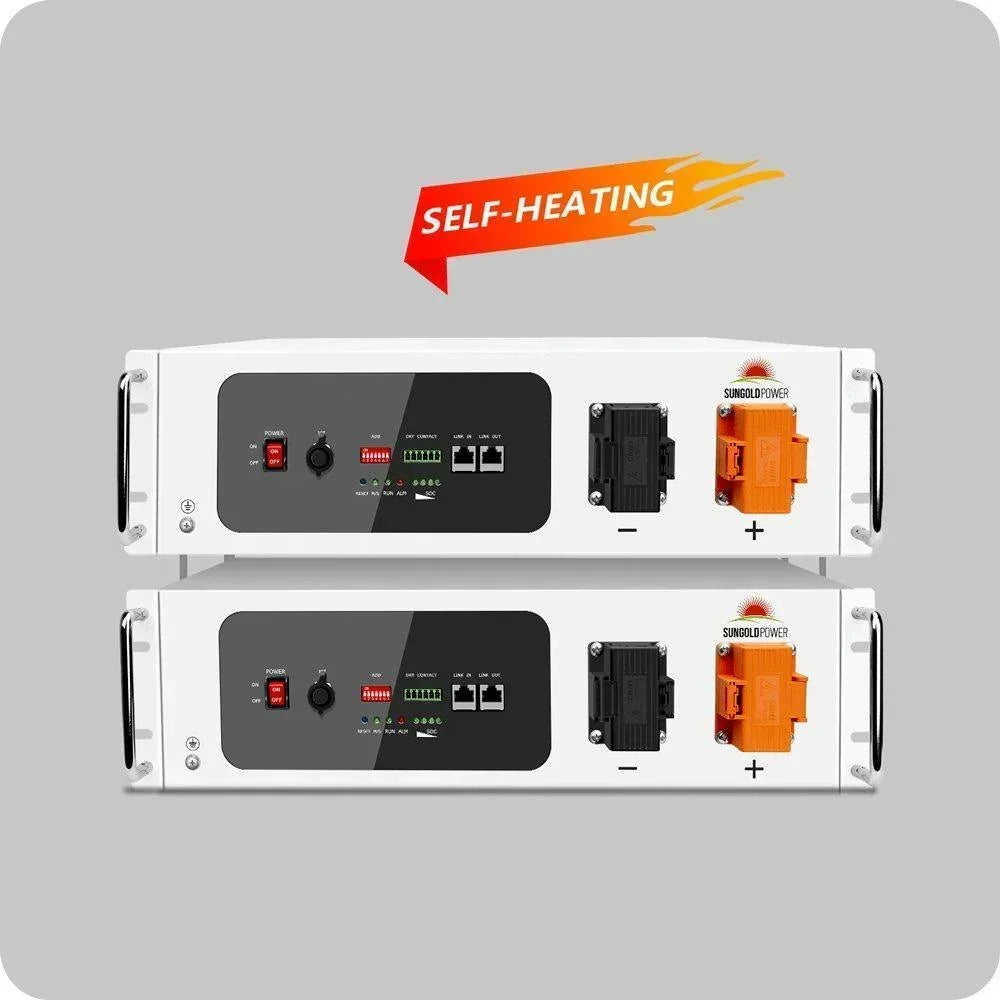Sungold Power SGH48100T Server Rack 48V 100AH Lithium Battery Self-Heating - Green Vista Living