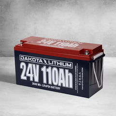Dakota Lithium 24V 110Ah Battery - Green Vista Living