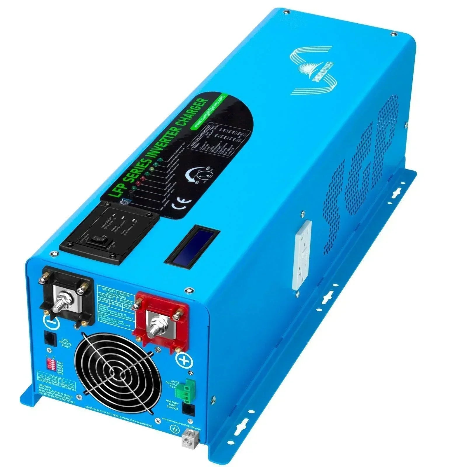 Sungold Power 6000W DC 48V Split Phase Pure Sine Wave Inverter With Charger - Green Vista Living
