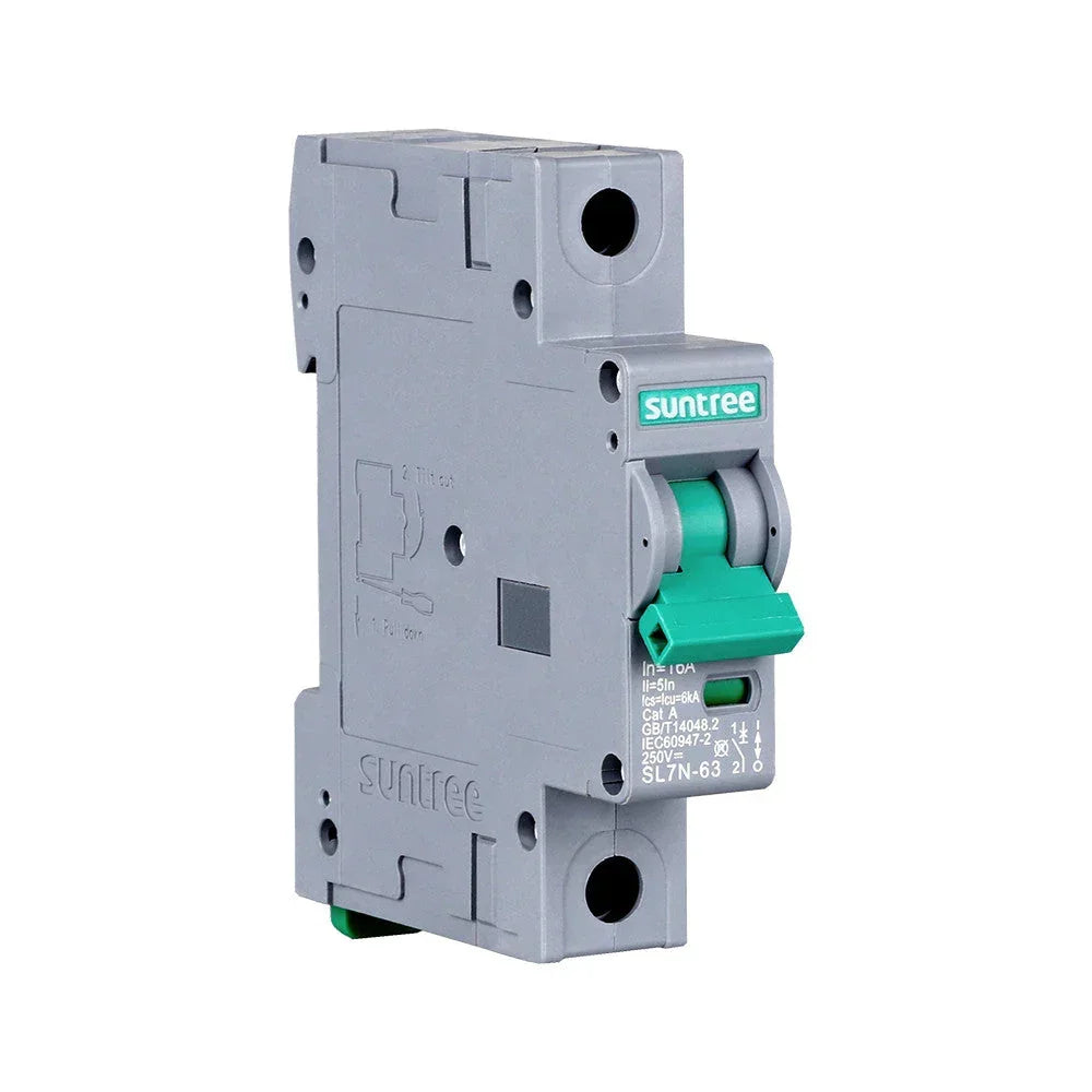 Renogy 10A/16A/32A/50A/63A 1P DC Miniature Circuit Breaker - Green Vista Living