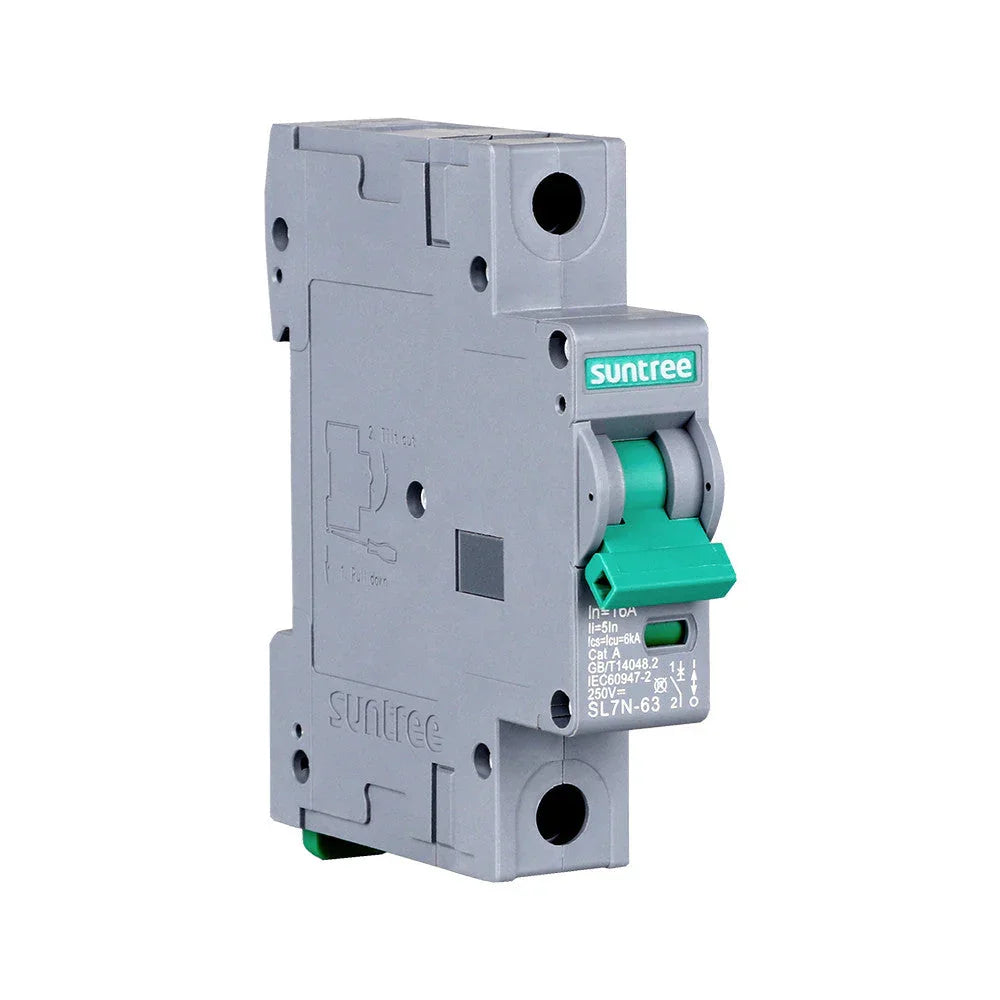 Renogy 10A/16A/32A/50A/63A 1P DC Miniature Circuit Breaker - Green Vista Living