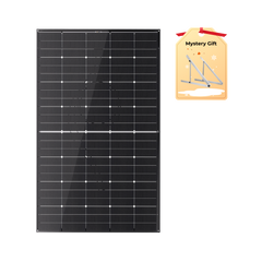 BougeRV 300 Watt N-Type Rigid Bifacial 16BB Mono Solar Panel