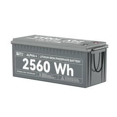 ALPHA 4 | 24V 100Ah LiFePO4 Battery | Powerful 12V Lithium Battery for RVs, Trailers, Vans, Boats, Off-Grid | 5,000 Lifetime Cycles | Bluetooth and Internal Heat Technology - Green Vista Living