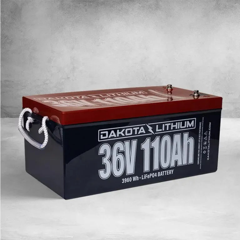 Dakota Lithium 36V 110Ah Deep Cycle Battery - Green Vista Living