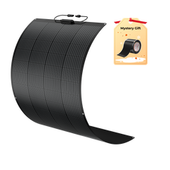 BougeRV Arch 200 Watt Fiberglass Flexible Curved Solar Panel