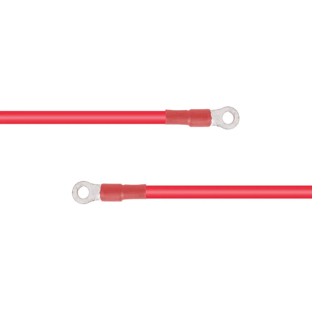 2ft ANL Fuse Cable with Double Ring Terminals for 3/8 in Lugs - Green Vista Living
