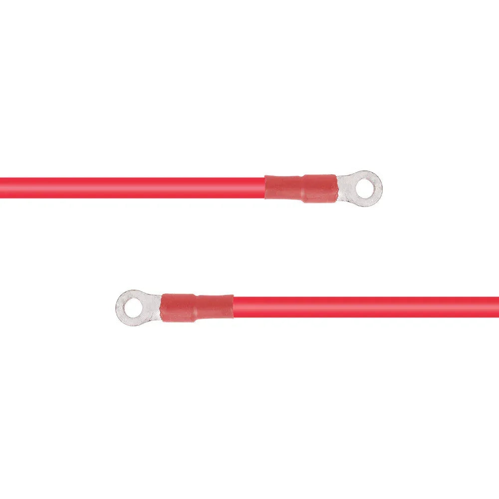 2ft ANL Fuse Cable with Double Ring Terminals for 3/8 in Lugs - Green Vista Living