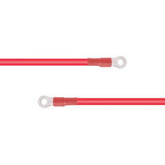 2ft ANL Fuse Cable with Double Ring Terminals for 3/8 in Lugs - Green Vista Living
