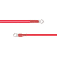 2ft ANL Fuse Cable with Double Ring Terminals for 3/8 in Lugs - Green Vista Living