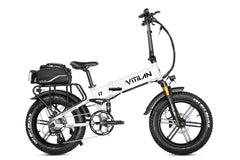 Vitilan I7 Pro Folding Full Suspension Electric Bike - Green Vista Living
