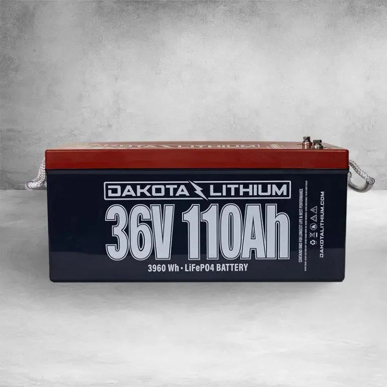 Dakota Lithium 36V 110Ah Deep Cycle Battery - Green Vista Living