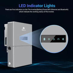 Sungold Power High Voltage 11.4KW Hybrid Split Phase Inverter with APS Transmitter SG11.4KHB-HV - Green Vista Living