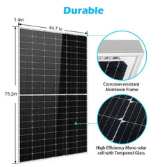 Sungold Power 450W MONO PERC SOLAR PANEL FULL PALLET (32 PANELS) - Green Vista Living