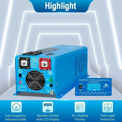 Sungold Power 4000W DC 24V Pure Sine Wave Inverter With Charger - Green Vista Living
