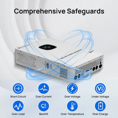 ECO-WORTHY 10KW Off-grid Inverter 48V 120V/240V Split Phase All-In-One Inverter Eco-Worthy