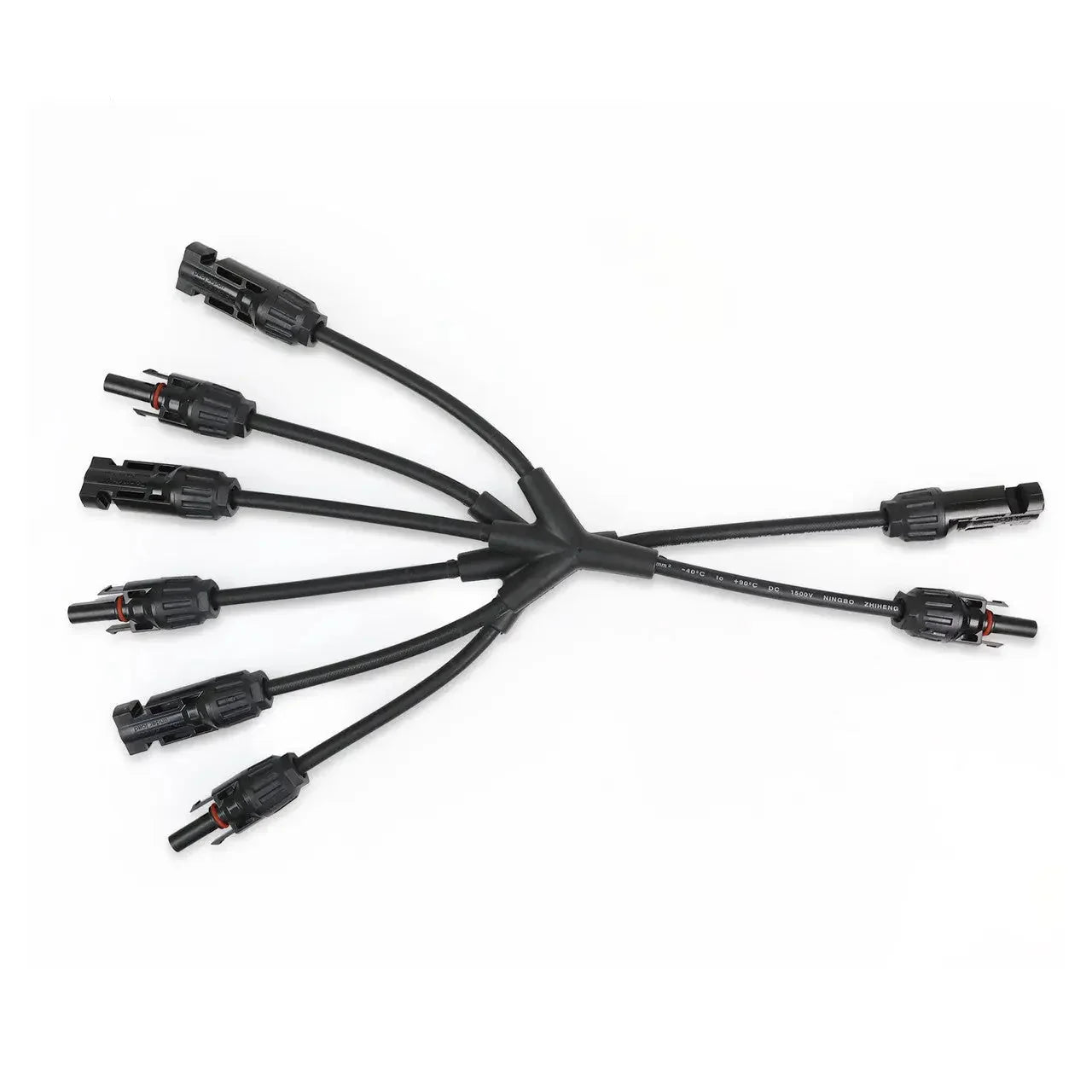 Solar Connectors M Branch Parallel Adapter Cable MMMF+FFFM Pair - Green Vista Living