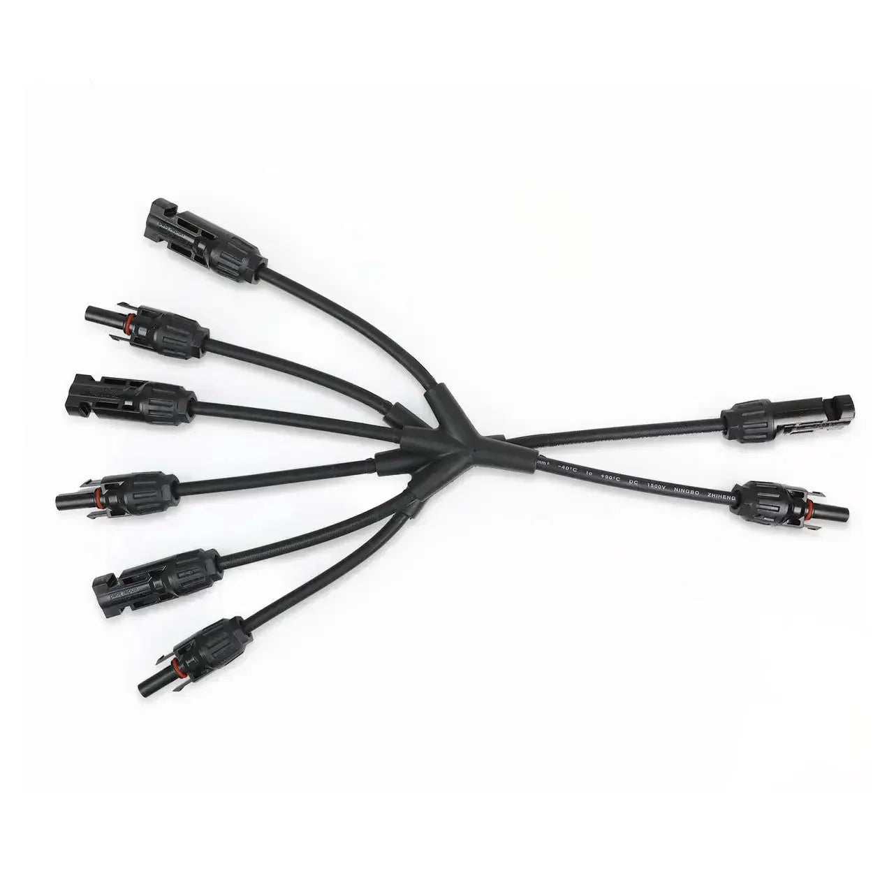 Solar Connectors M Branch Parallel Adapter Cable MMMF+FFFM Pair - Green Vista Living
