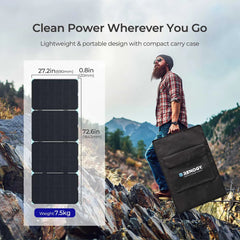 Solar Suitcase 220W Lightweight Portable Solar Panel