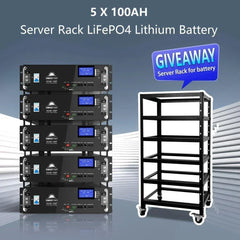 Off-Grid Solar Kit 12000W 48VDC 120V/240V 25.6KWH Lithium Battery 12 X 415 Watts Solar Panels SGR-12K20E - Green Vista Living