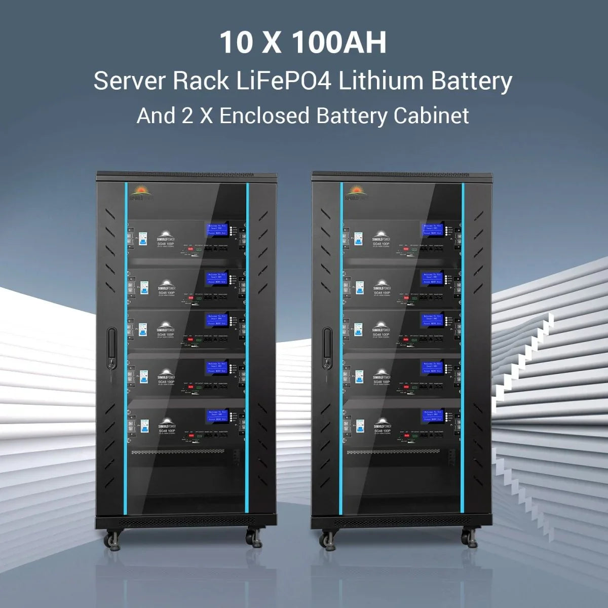 Hybrid Solar Kit 11.4KW 48V Split Phase 51.2 KWH Lithium Battery 36 X 450 Watt Solar Panel SGH-11N5E - Green Vista Living