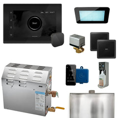 Mr.Steam MS XDream Generator Package Steam Shower Generator Package with iSteamX Control and Aroma Glass SteamHead
