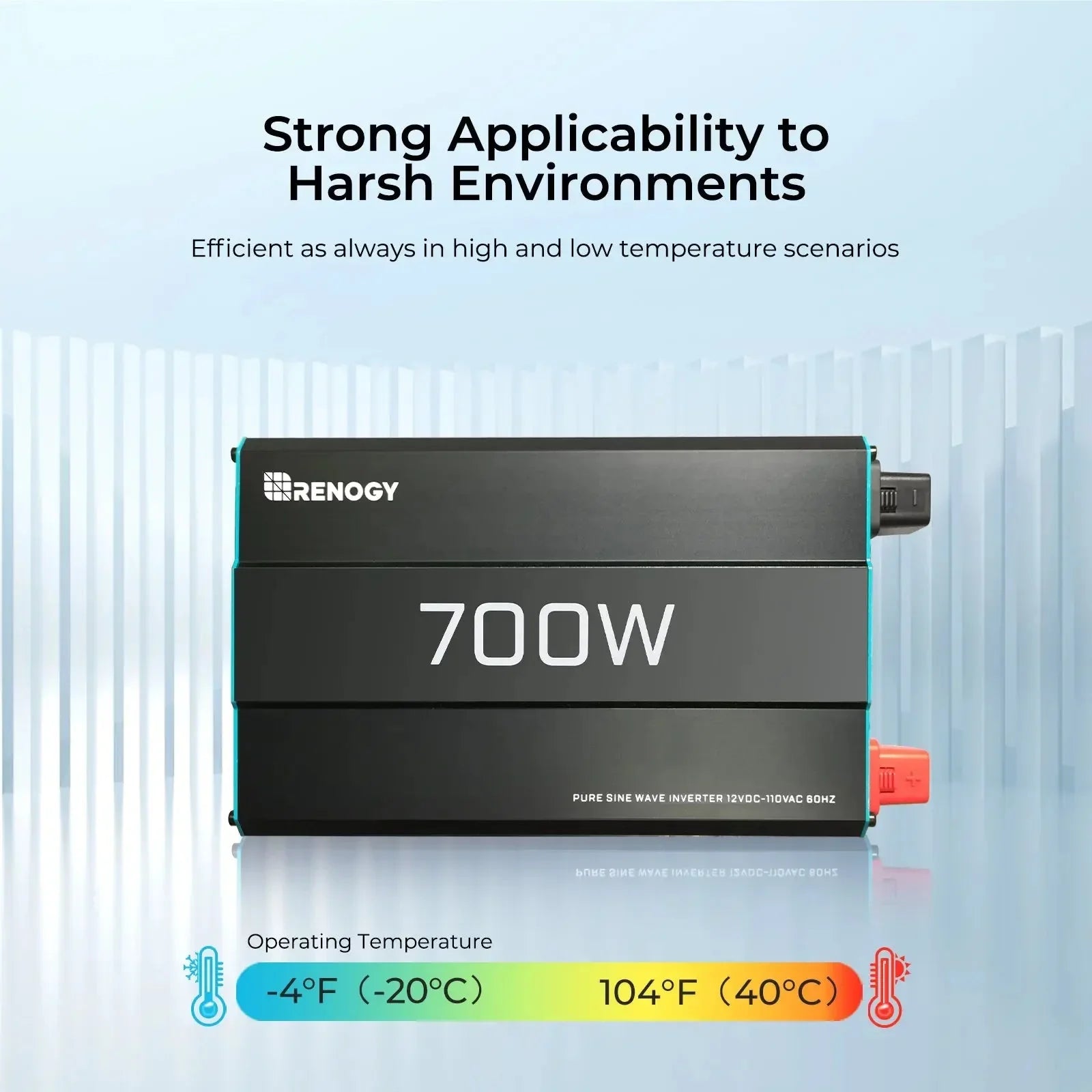 700W 12V Pure Sine Wave Inverter - Green Vista Living