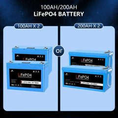Off Grid Solar Kit 3000W Inverter 12VDC 120V Output Battery 600 watt Solar Back Up SGK-PRO3 - Green Vista Living