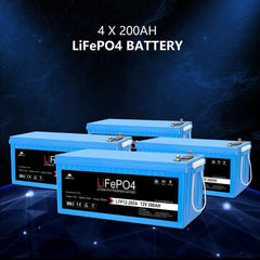 Solar Kit 5000W 48V 120V output 10.24KWH Lithium Battery 2700 Watt Solar Panel SGK-5PRO - Green Vista Living