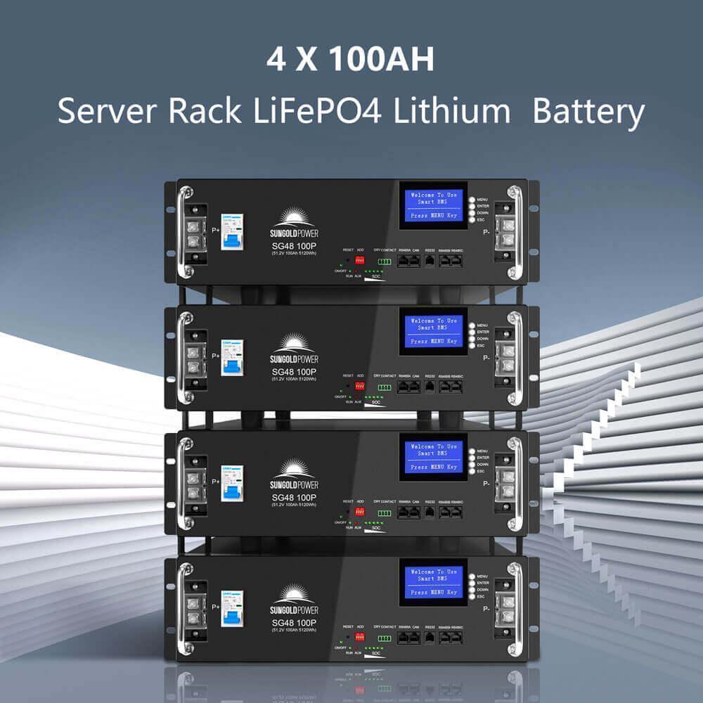 Off-Grid Solar Kit 18000W 48VDC 120V/240V 30.72KWH Lithium Battery 20 X 415 Watts Solar Panels SGR-18K20E - Green Vista Living