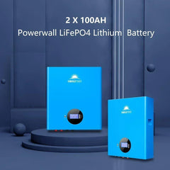 Off-Grid Solar Kit 6500W 48VDC 120/240VAC 10.24KWH PowerWall Lithium Battery 6 X 370 Watts Solar Panels SGM-6510M - Green Vista Living