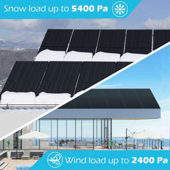 Sungold Power 370W MONO BLACK PERC SOLAR PANEL FULL PALLET (32 PANELS) - Green Vista Living