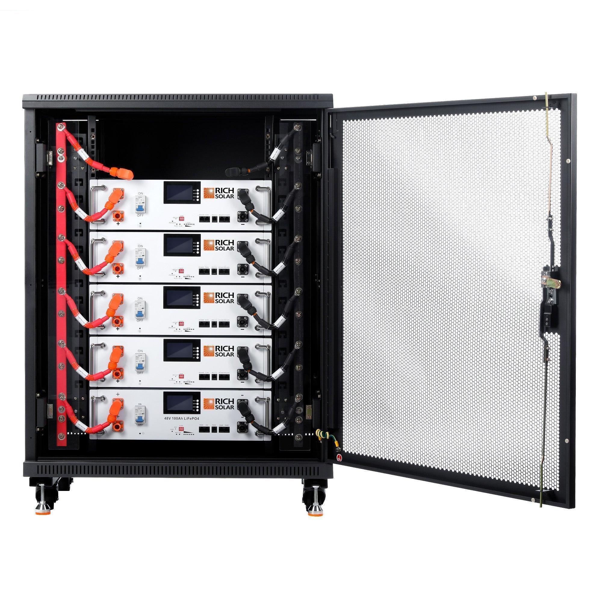ALPHA 5 | 48V 100Ah LiFePO4 Battery Server Rack Lithium for Residential, Commercial, Off-Grid - Green Vista Living