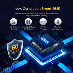 Renogy REGO - 12V 400Ah Cold Weather LiFePO4 Battery