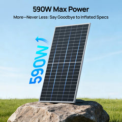 ECO-WORTHY 590W Bifacial N-Type Solar Panels