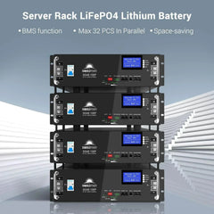 Sungold Power 48V 100AH Server Rack LiFePO4 Lithium Battery SG48100P - Green Vista Living