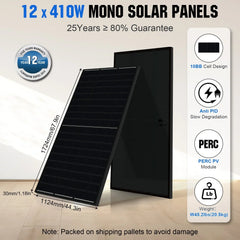 Eco-Worthy 10kw Complete Off-Grid Solar Power System | 20.48kWh to 61.44kWh Battery | 10000W 120/240V | 4920W to 14760W PV - Green Vista Living