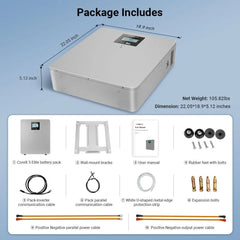 Sungold Power CoreX 5 Elite Wall Mounted 48V 100AH Residential Energy Storage Battery Pack - Green Vista Living