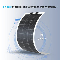 Renogy Flexible 100W 12V Monocrystalline Solar Panel