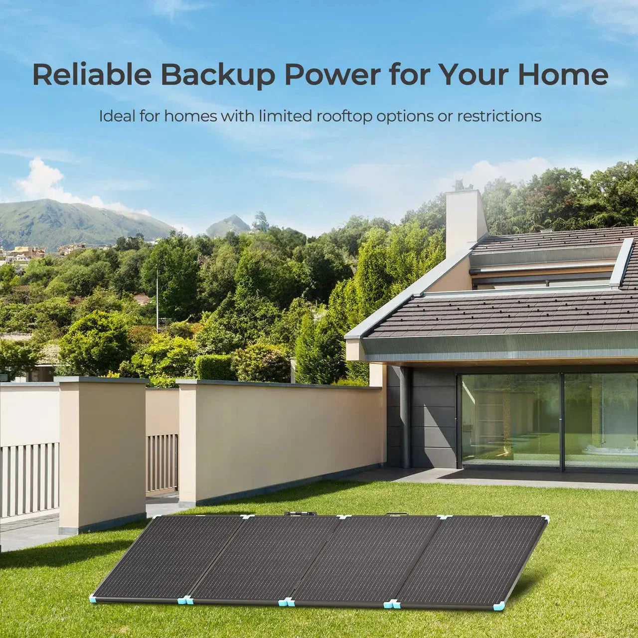 Solar Suitcase 220W Lightweight Portable Solar Panel - Green Vista Living