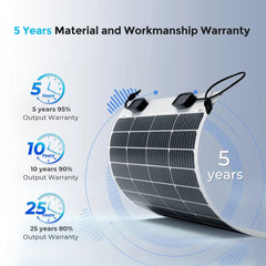 Renogy Flexible 50W 12V Monocrystalline Solar Panel