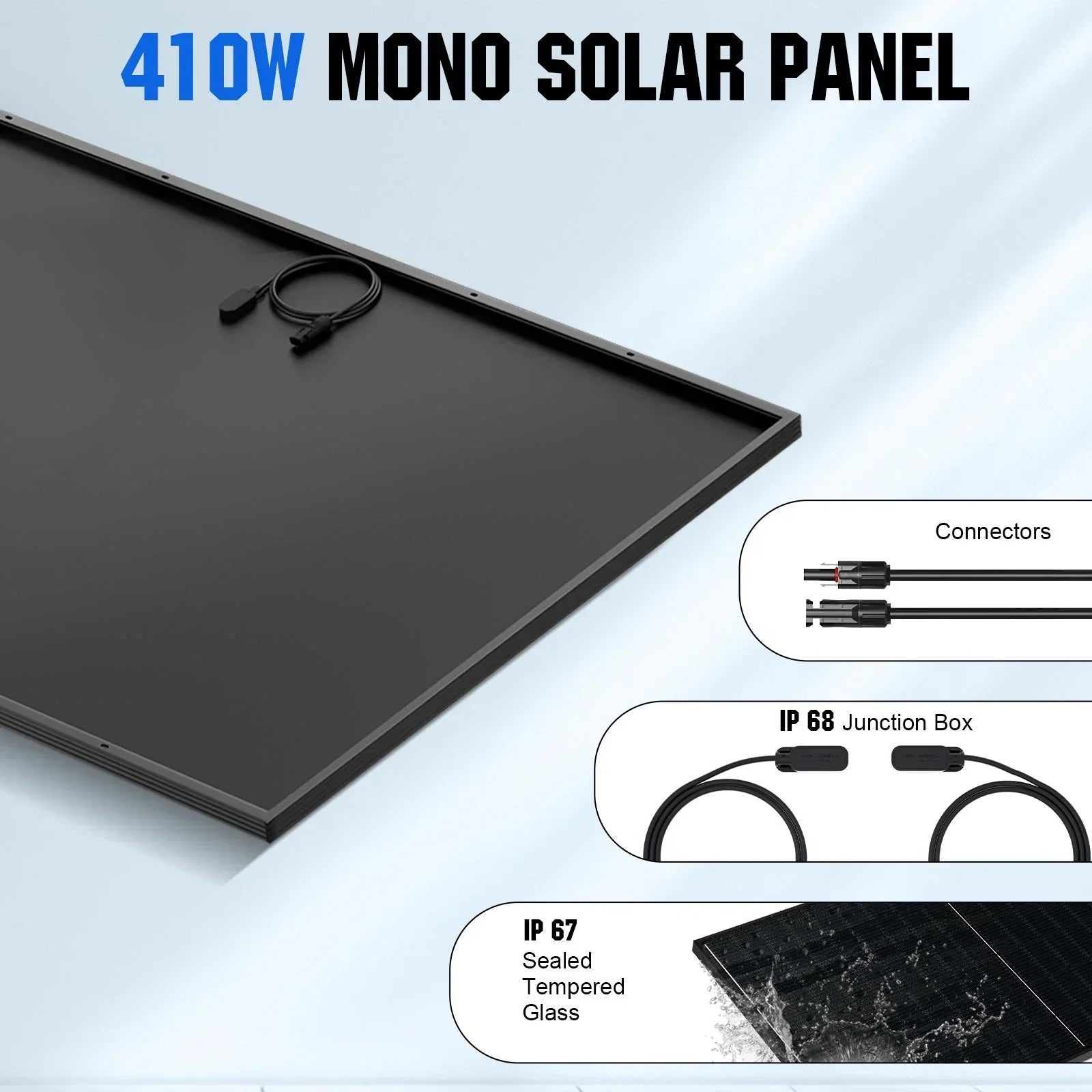 ECO-WORTHY Complete Off-Grid Solar Panel Kit | 2×5kW 120V/240V Output | 20.48kWh–30.72kWh Lithium Battery | 7380W–9840W Solar Input - Green Vista Living