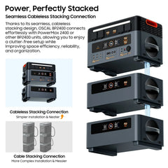 Oscal PowerMax 2400 | 2400W Portable Power Station - Green Vista Living