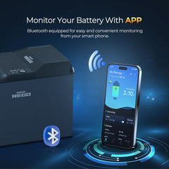 Renogy REGO - 12V 400Ah Cold Weather LiFePO4 Battery