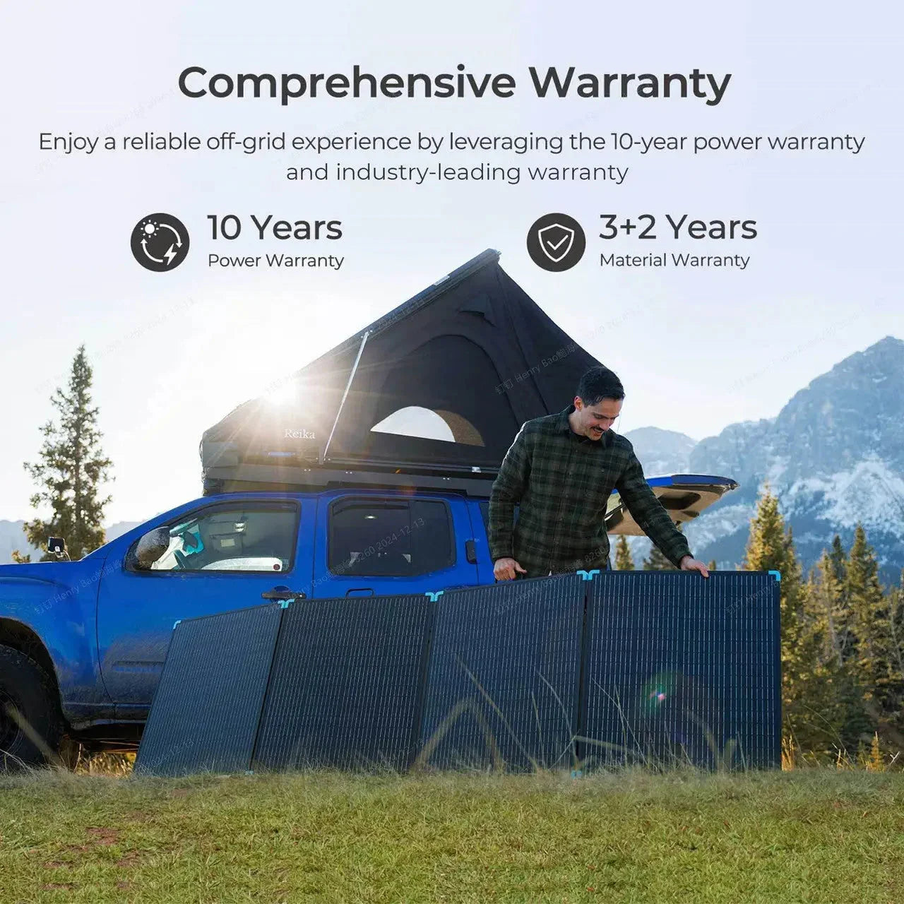 Renogy Solar Suitcase 400W Lightweight Portable Solar Panel - Green Vista Living