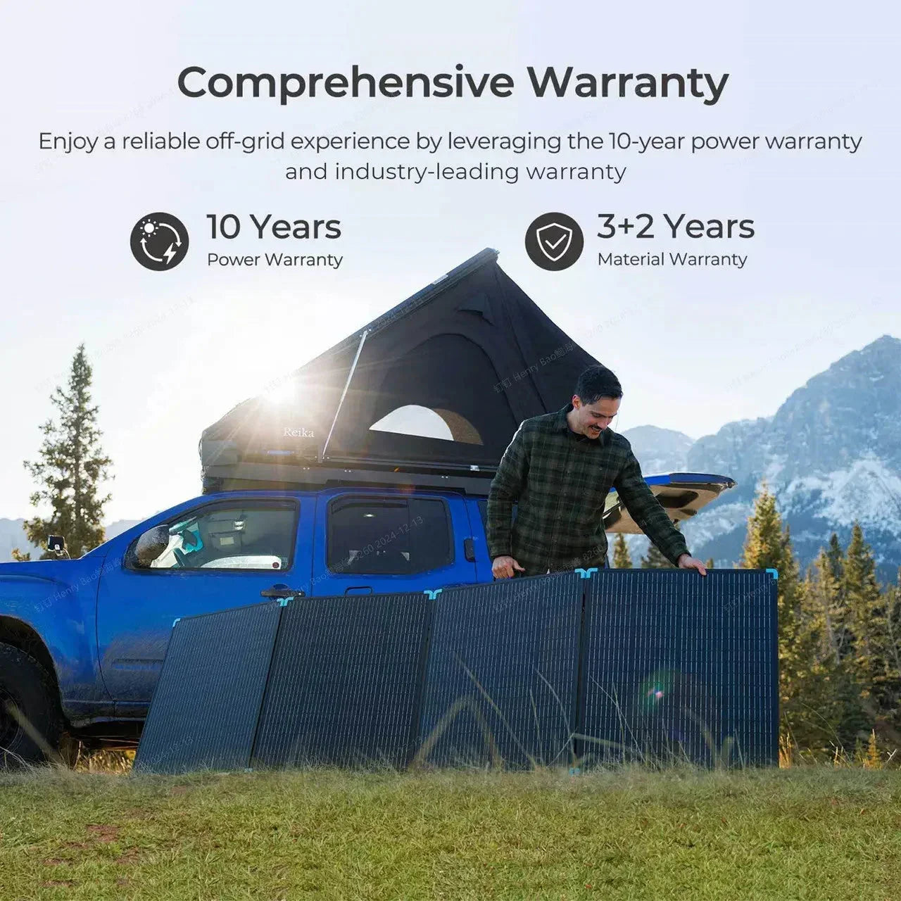 Renogy Solar Suitcase 400W Lightweight Portable Solar Panel - Green Vista Living