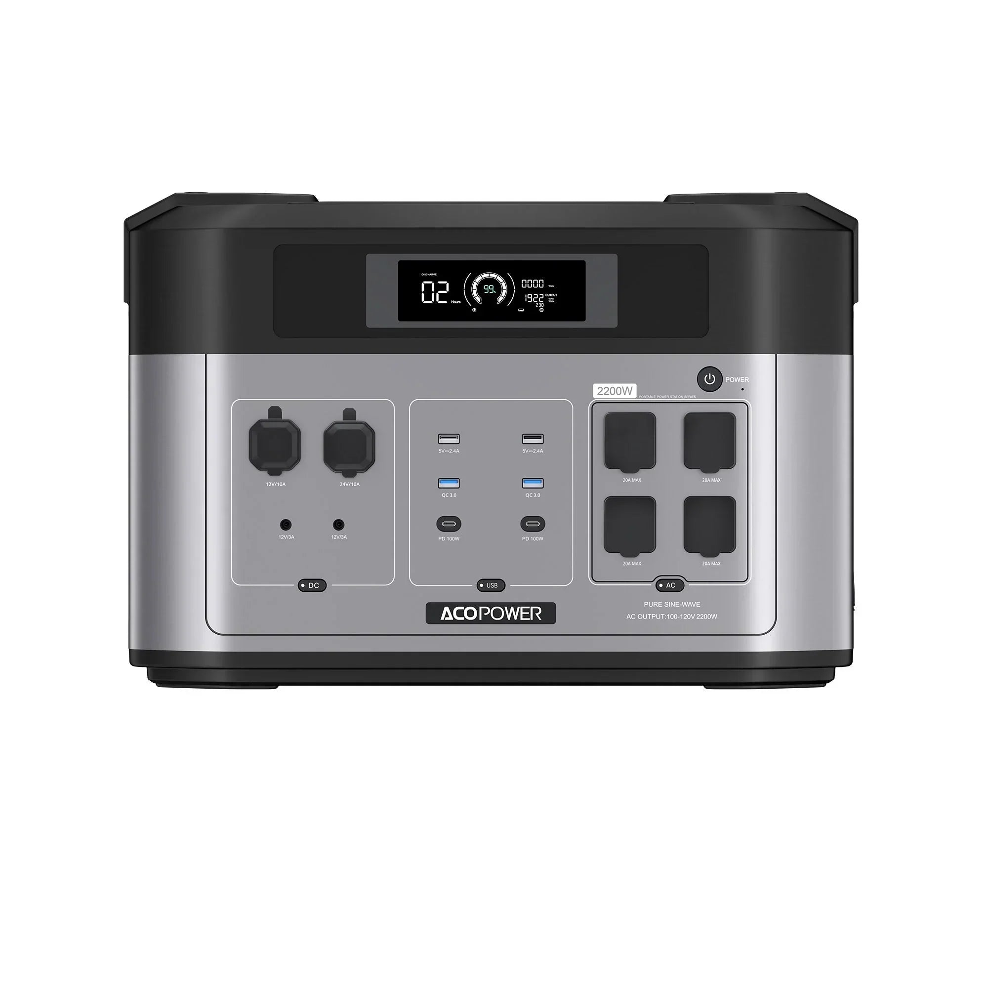 ACOPOWER BP2000 Solar Generator 2200W - Green Vista Living