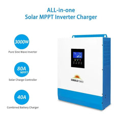 Sungold Power 3000W 24V Solar Inverter Charger - Green Vista Living