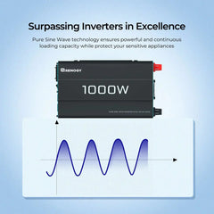 Renogy 1000W 12V Pure Sine Wave Inverter - Green Vista Living