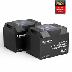 Pro - 12V 100Ah/200Ah Smart LiFePO4 Battery w/ Bluetooth & Self-Heating
