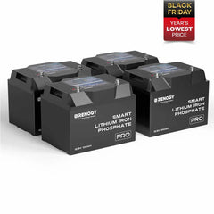 Pro - 12V 100Ah/200Ah Smart LiFePO4 Battery w/ Bluetooth & Self-Heating